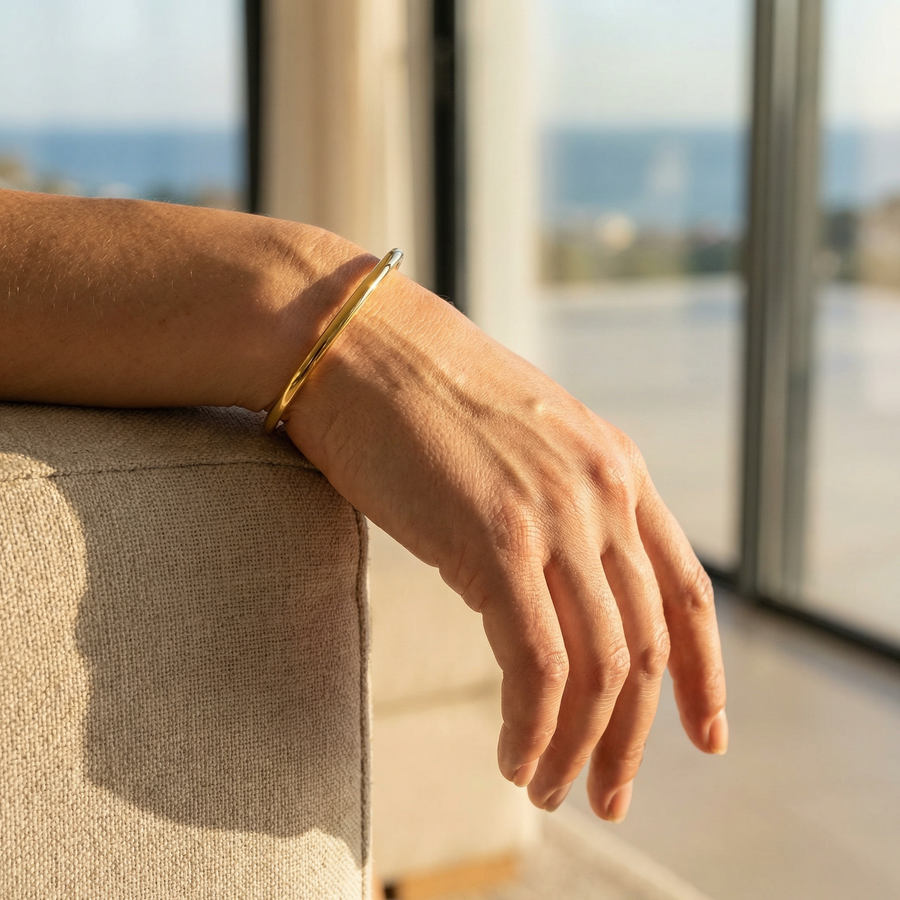 Soléa Slim Gouden Armband — 18k PVD Goud