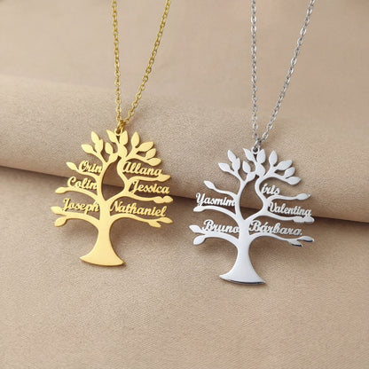 Family Tree of Life Necklace – Keep Your Loved Ones Close