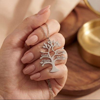 Family Tree of Life Necklace – Keep Your Loved Ones Close
