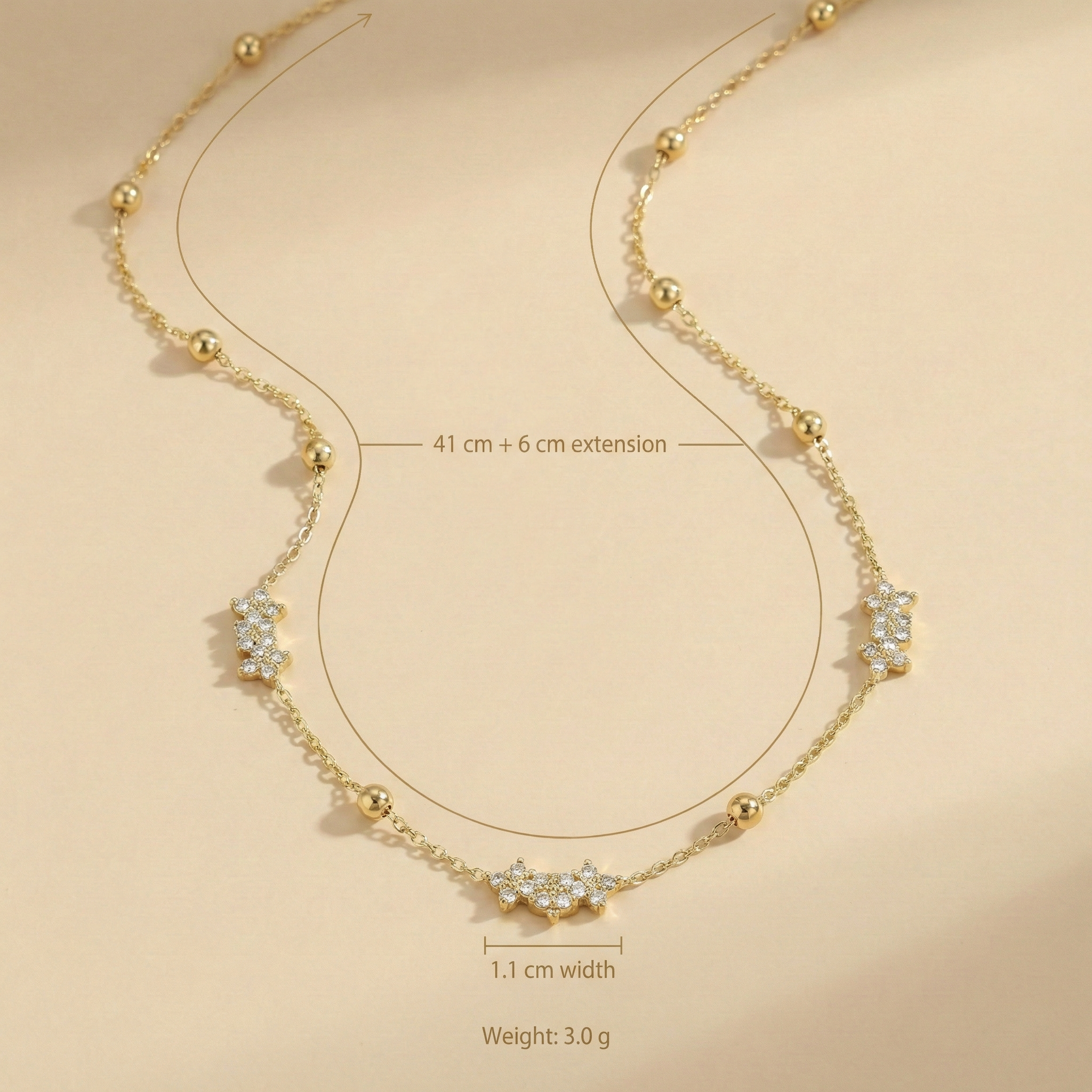 Luma Necklace — Heliora Collection