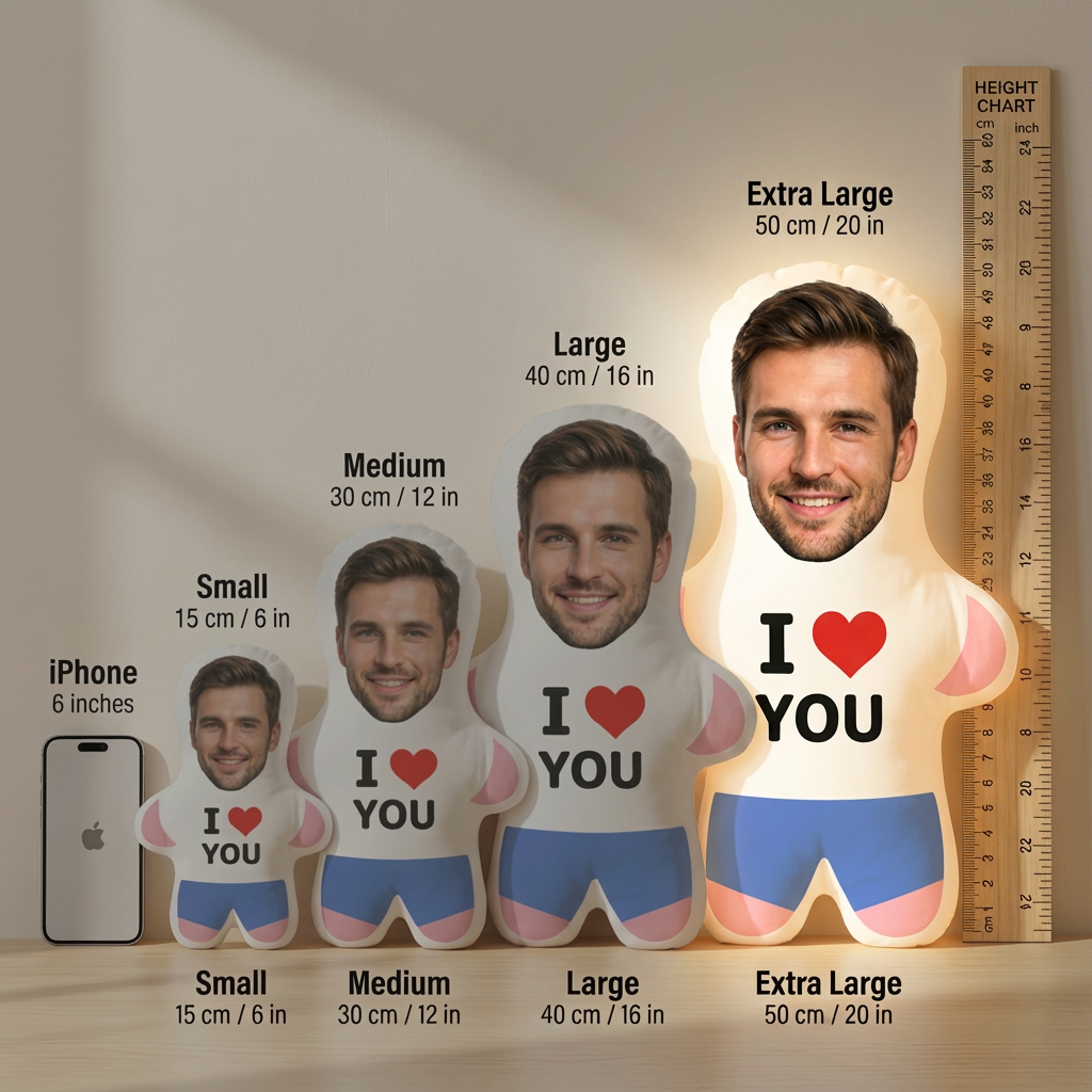 Custom Face Pillow — Hug the Face You Love