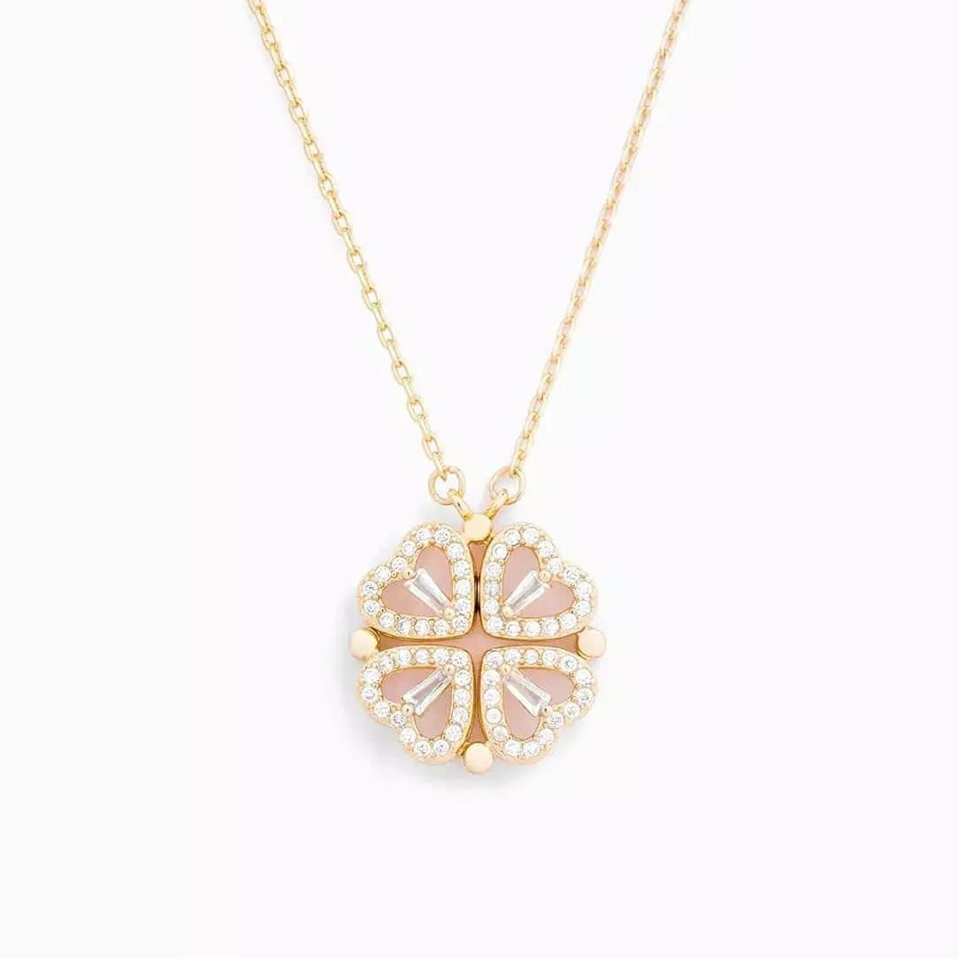 Lucky Heart Necklace — Luck That Opens Into Love