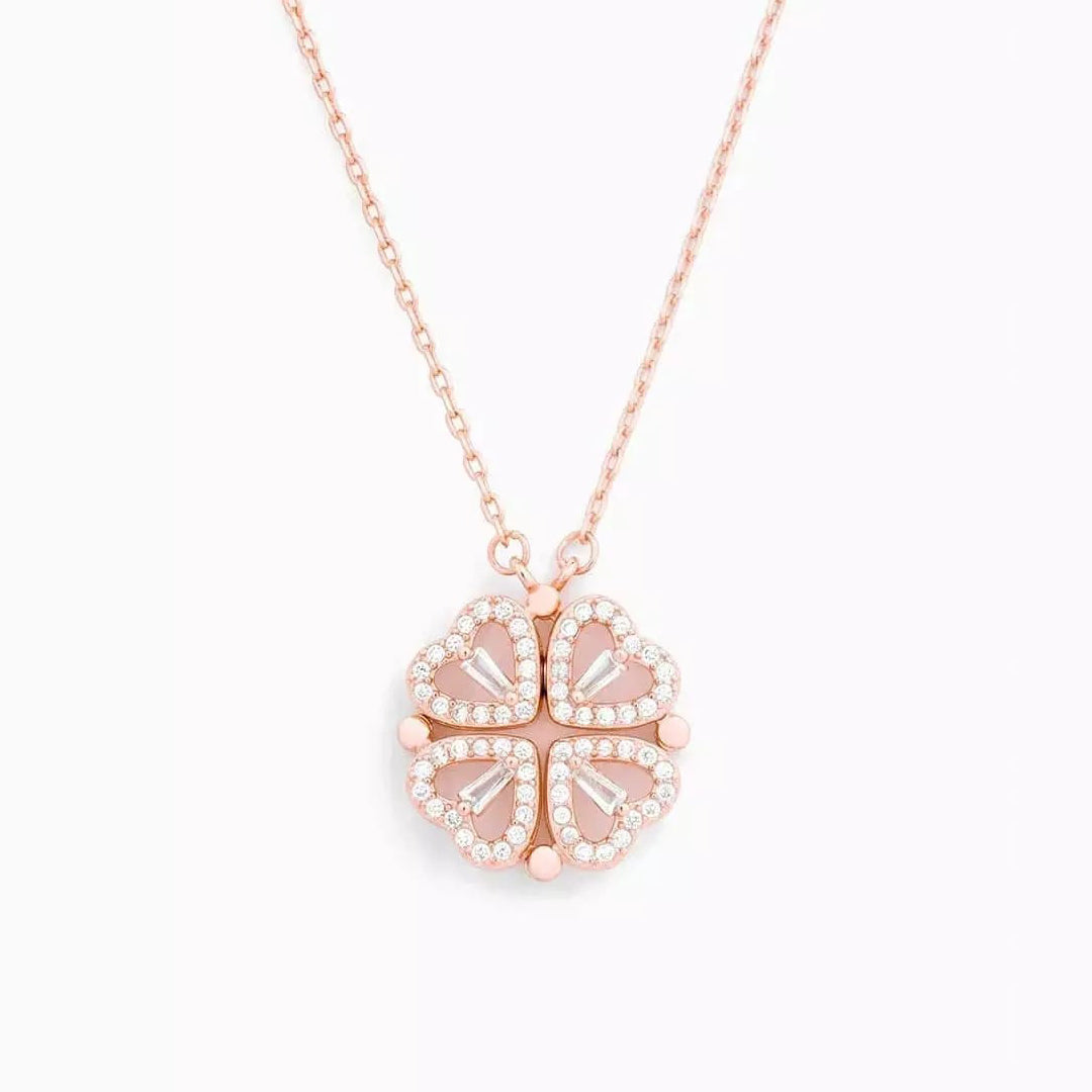 Lucky Heart Necklace — Luck That Opens Into Love