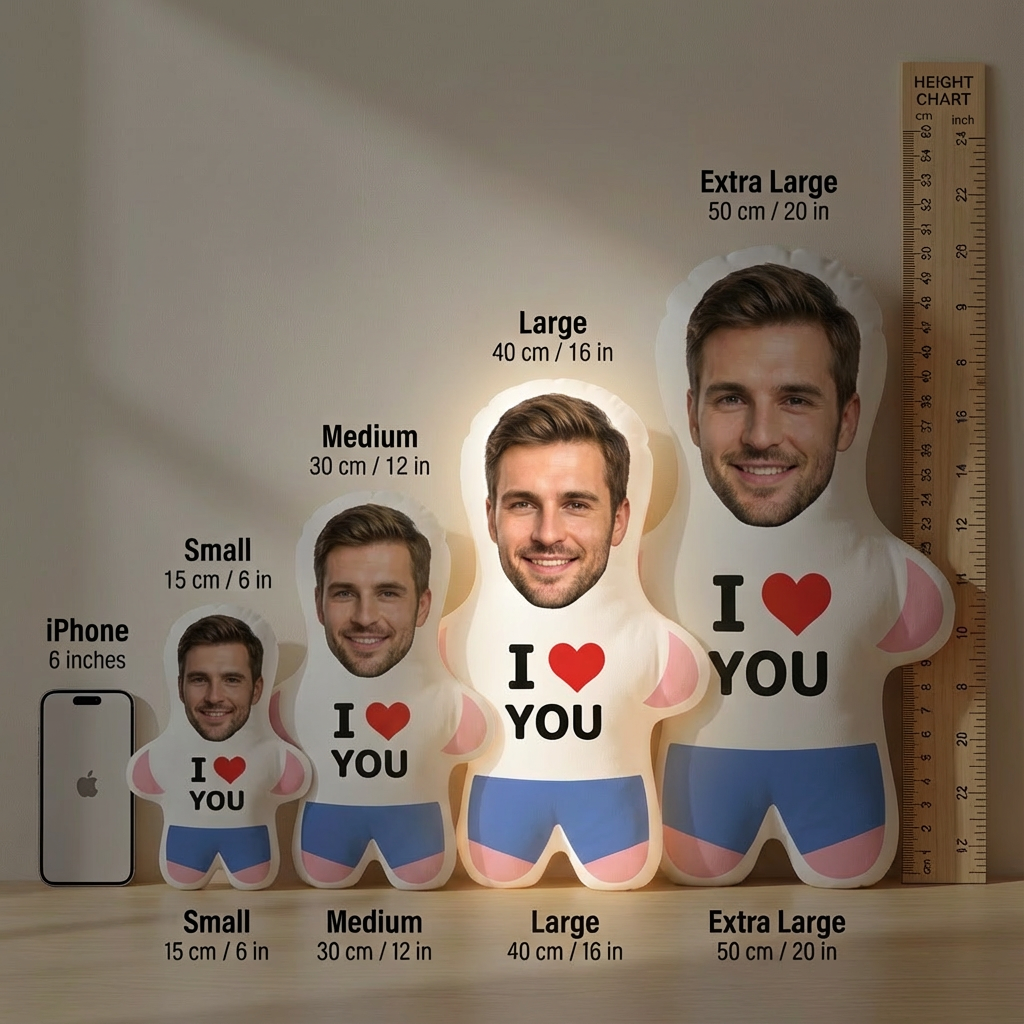 Custom Face Pillow — Hug the Face You Love