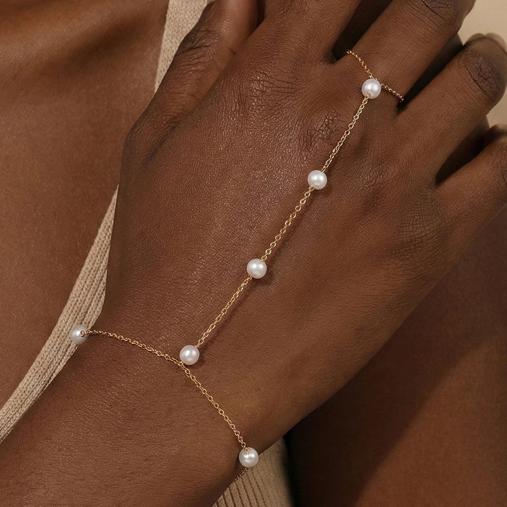 Sterling Silver Heart Petal Zircon Bracelet