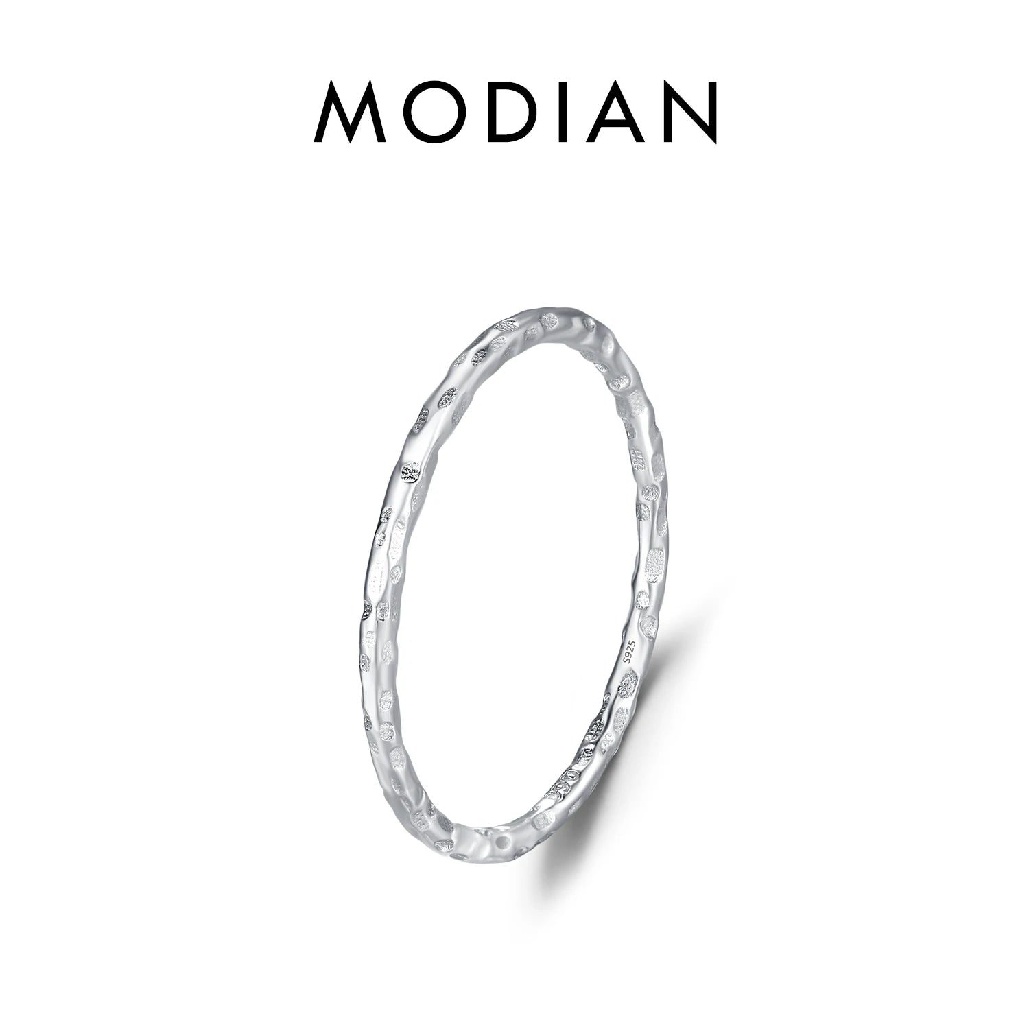 Sterling Silver Stackable Wave Ring