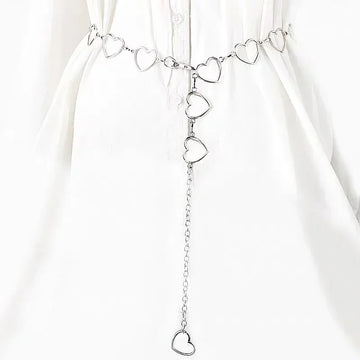 Crystal Fringe Chain Waist Belt – Statement Body Chain