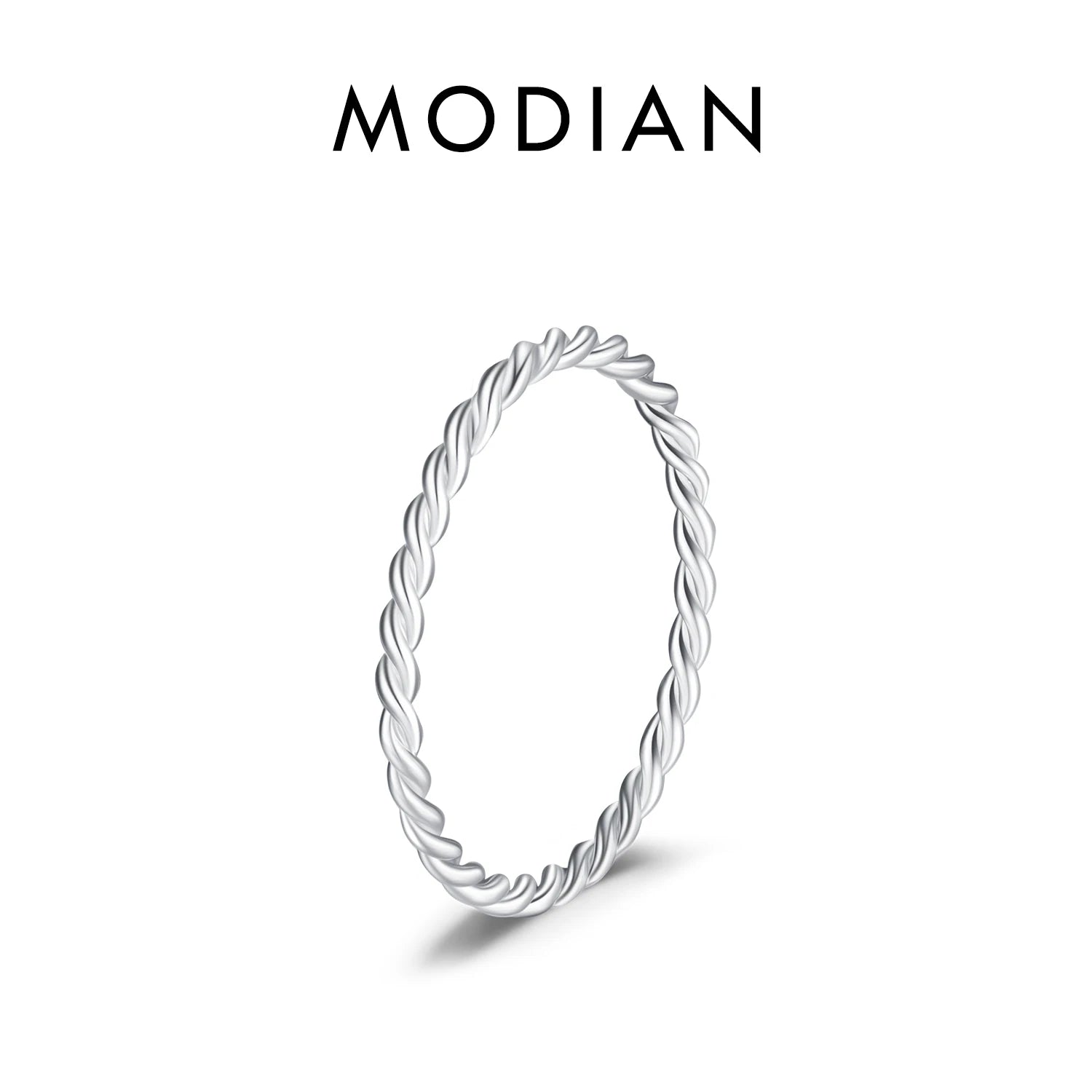 Sterling Silver Stackable Wave Ring