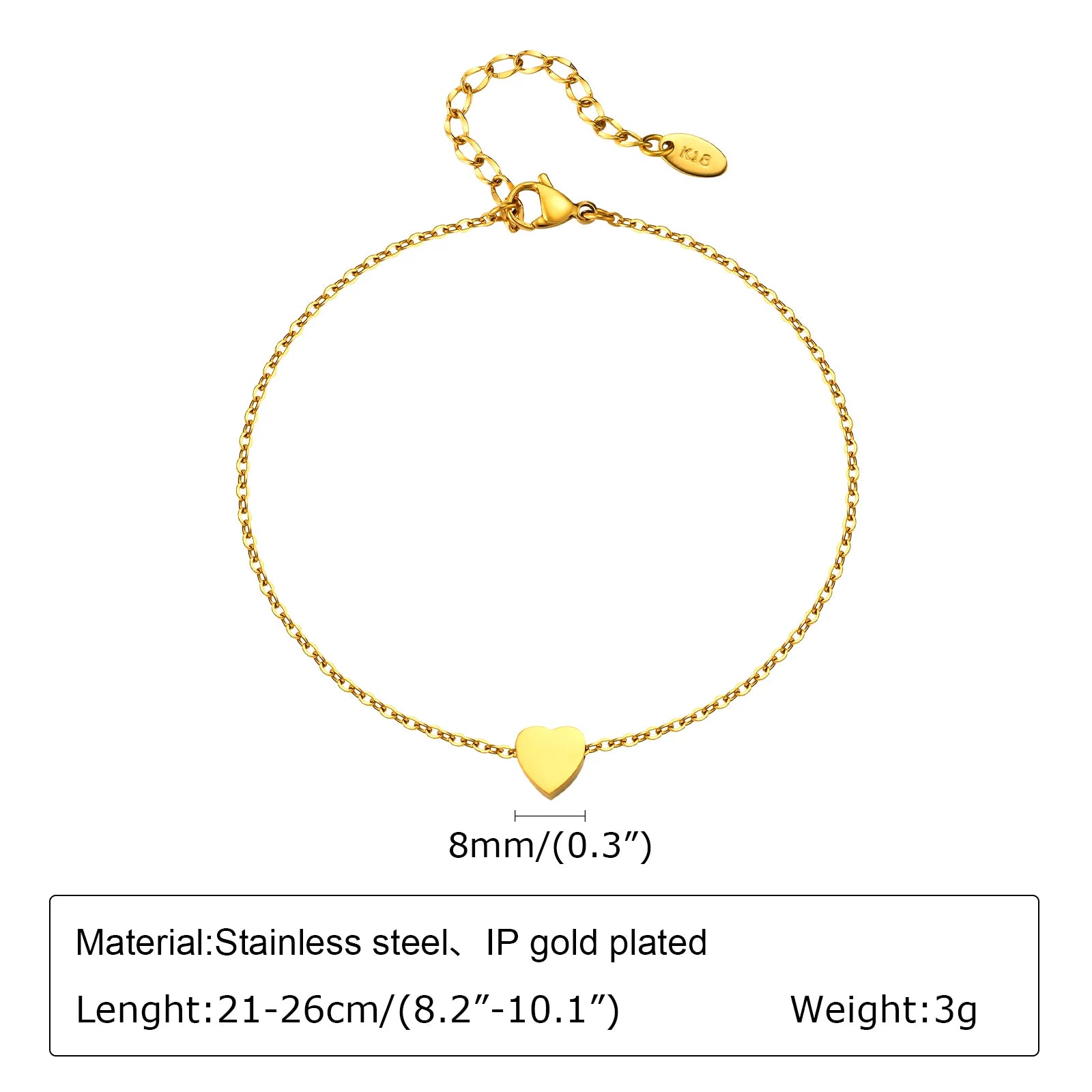 Lucky Blue Evil Eye Beaded Anklet – Waterproof Gold