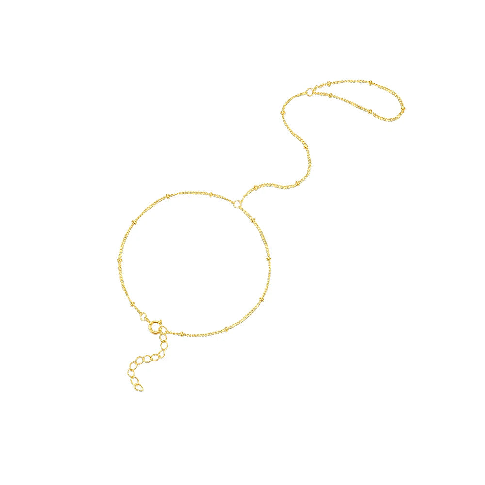 Sterling Silver Heart Petal Zircon Bracelet