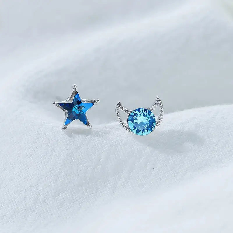 Cute Zircon Cherry Stud Earrings