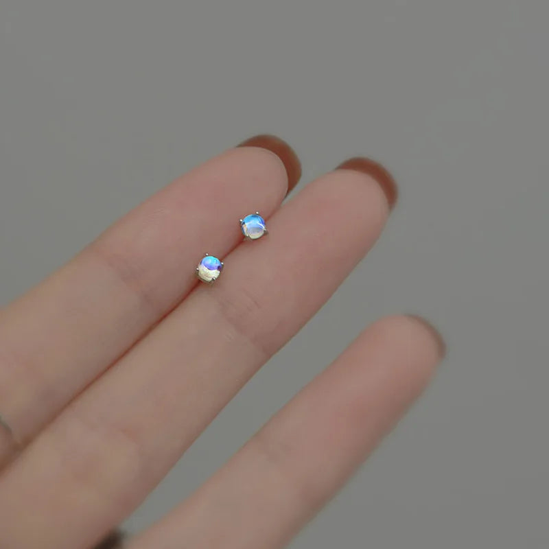 Cute Zircon Cherry Stud Earrings