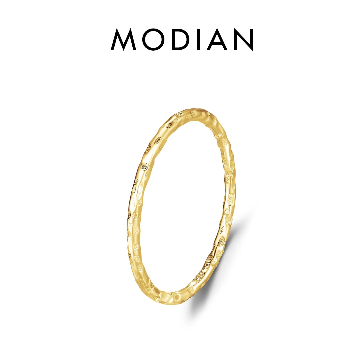 Sterling Silver Stackable Wave Ring