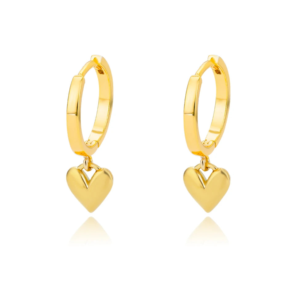 Vintage Baroque Pearl Circle Drop Earrings