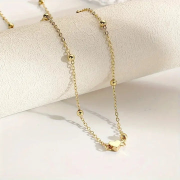 Y2K Double Layer Gold Belly Chain