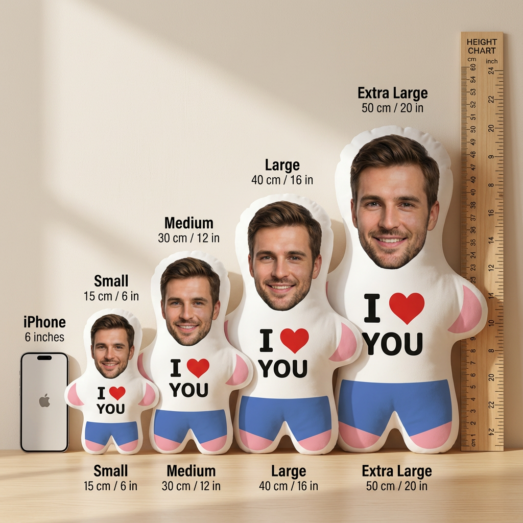 Custom Face Pillow — Hug the Face You Love