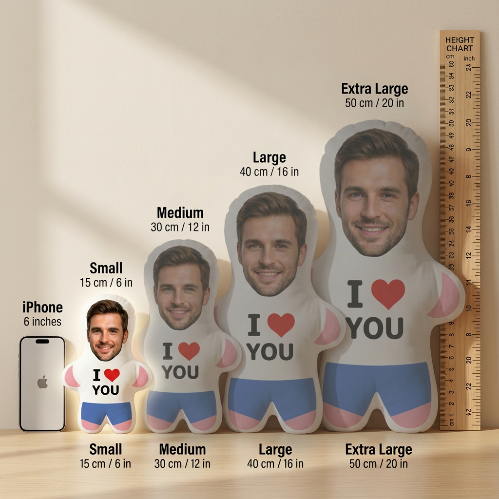 Custom Face Pillow — Hug the Face You Love