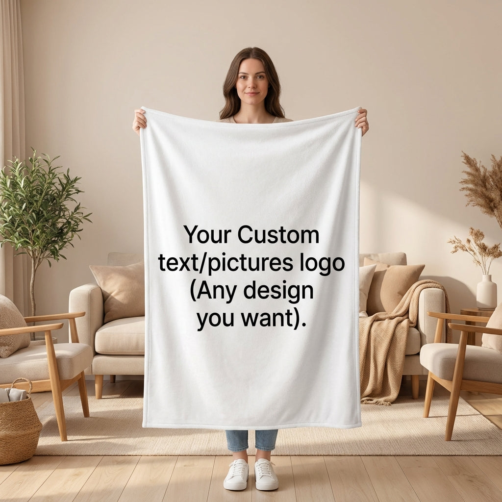 Custom Photo Blanket — Wrap Them in Your Favorite Memories