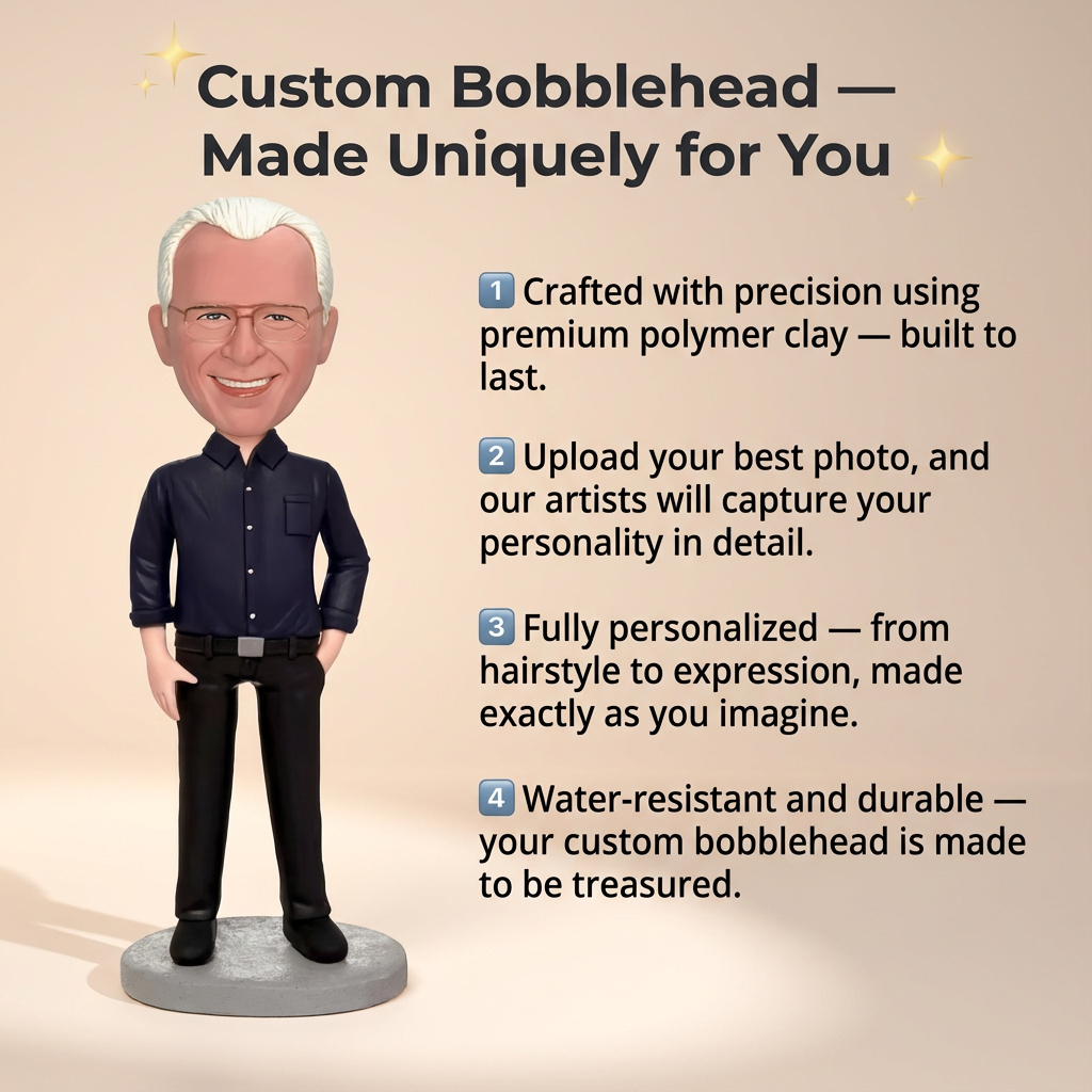 Custom Bobblehead — Turn Anyone Into a Mini Masterpiece
